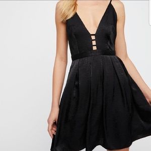 Free People Satin Dress NWT